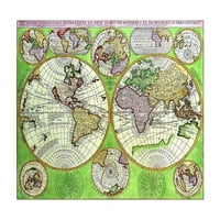 Svjetski kontinenti - Coronelli Poster Print Coronelli Coronelli # Itwo0163