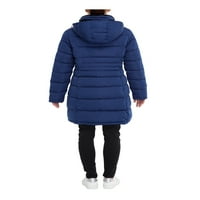 Rokka & Rolla ženski teški zimski kaput sa ručkom kapuljačom Parka jaknom