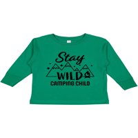 Inktastični boravak Divlje kampiranje djeteta sa planinama i požarnim poklonom dječaka majica majica