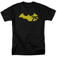 Trevco Batman- logo - čarobnjak za odrasle sa kratkim rukavima - crna- 4x