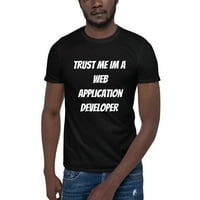 2xl vjerujte mi im web aplikacijski programer s kratkim rukavima pamučna majica s nedefiniranim poklonima