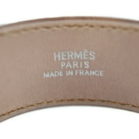 Ovjerena korištena Hermes Hermes Hermes Artemis Narukvica Notač BO CALF PINK sistem Srebrni metalni