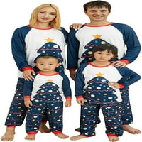 Danceemangoos Božićna odjeća za obitelj, Božićnu porodicu podudaranje odjeće za majicu s dugim rukavima