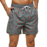 Blueeek muške hlače za plažu Ljeto nacrtavanje prozračnih lotos lista tipa anti-prskanje sportove četiri