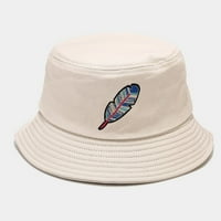 MAFYTYTPR Ljetni šeširi za žene za žene, odrasli modni tisak suncobranskih šešira Hat Hat Hat na otvorenom
