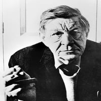 Wystan Hugh Auden n. Engleski pjesnik. Nphotografirana 1967. Print print by