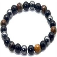 Čakre za žene Reiki ljekoviti kristali Yoga perle Stretch narukvica Ručno izrađene prirodne drago kamenje pletene konopske elastične guzice manžetne zrnca na baleu Duhovni poklon