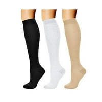 Boja pruga zima Čarape Classic i ženski TN parovi tanke pamučne pamučne čarape