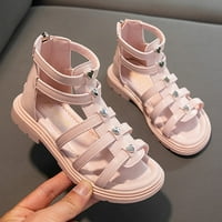 Ketyyh-CHN smanjuje sandale za ljetne djevojke Sandale na otvorenom Djevojke meke cipele 26