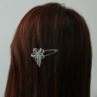 Vintage metalne kopče za kosu retro kose Barrettes za žene djevojke