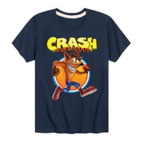 Crash Bandicoot - Crush Circle - grafička majica kratkih rukava i mladih