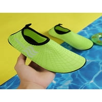Oucaili Kids Aqua Socks Brza suha plaža cipele Surf Vodene cipele Udobne ronjenje Bosonoit Yoga Green