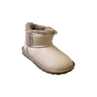 Ferndule Toddler Povucite zimske cipele hodanje neklizajućeg plišanog obloženog snježnog čizme Comfort