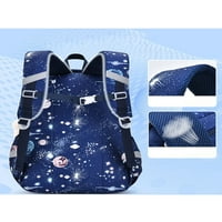 Beiwei Girls ruksak višenamjenski knjige Više džepova za zaštitu kralježnice Daypack Anti-krađa dječaci