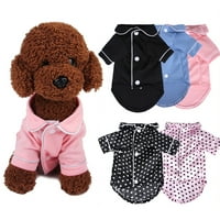 Talus pas pidžamas prozračan ugodan tkaninski kućni kućni kućni rublje za kućne kupalice za kućne ljubimce