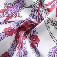 Kayannuo Povratak na školsko čišćenje Žene modni poklopac Coveri Flower Print Scarf Halter Tops Ladies