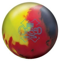 DV Creed Rebellion Bowling Ball - Crvena žuta mornarica Solid