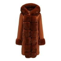 GUBOTARE zimski jakne za žene Ženske zimske dukseve Pullove Jesen Ležerne jakne sa džepovima