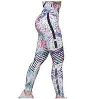 Bootcut visokog struka ženskog čepa Yoga hlače na pantalone za vježbanje Hlače Radne hlače Haljine labave