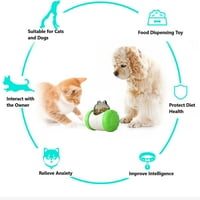 Ball Ball Interaktivne igračke pse Podesivi kuglica za liječenje pasa - može ublažiti anksioznost, spor