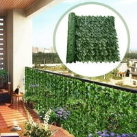 Xewsqmlo listovna terasa ograda urezano zeleno radiš za ogradu mreže backyard home garden dekor