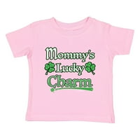 Xtrafly Odjeća za mlade Toddler Mammy's Lucky Charm Clover Kids Crewneck majica