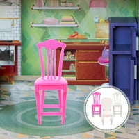 Dekorativna ukras mini kuće Simulirani minijaturni namještaj Mini stolica ukras
