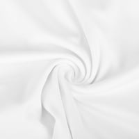 Osnovni vrhovi za žene Rockabilly Duks V-izrez kombinezon Cvjetni ispis Kratki rukav Radni uniformne vrhove bijeli XXL
