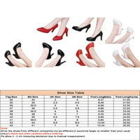 Ritualay žene Stiletto potpetica visoke cipele s potpeticama šiljaste cipele cipele modne lagane kancelarijske