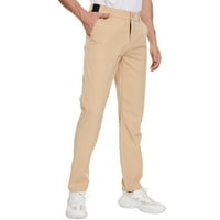 Inadays muške hlače Stretch golf radne pantne hlače muške planinarske hlače vodootporne pant sa džepom
