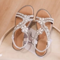 Giligiliso sandale žene boemske ravne sandale plaže s dijamantima, niske potpece Diamonds Sandals prodaja