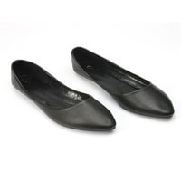 Eloshman ženske ravne cipele s kliznim slovima Udobne natike Radne ležerne elegantne haljine cipele