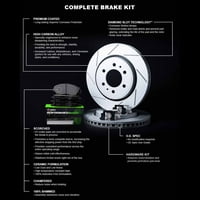 R Concepts Prednja kočnice i rotori Komplet