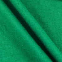 CETHRIO WOMANS košulje vrhovi - Crewneck's Day Ispis modni Comfor Women Ženski ženski s bluza Green