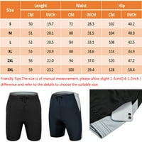 Muška vježbanje trčanja, lagana teretana atletska ugrađena kratke hlače za trening jogging, sivo, m