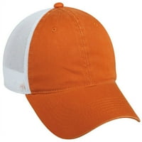 Vanjska kapa fwt- teška odjeća za pranje, mrežasta narančasta bijela odrasla osoba