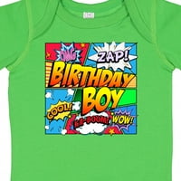 Inktastični rođendan boy strip poklon dječji bodysuit