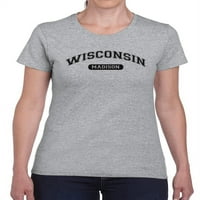 Madison, Wisconsin majica Žene -Goatdeals dizajnira, ženska 3x-velika