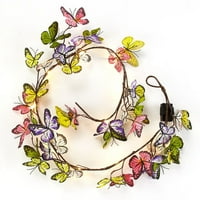 Osvijetljeni leptir Garland - Spring Šarena baterija Viseća ukrašavanja