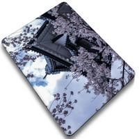 Kaishek Hard Case Compatibilan rel. MacBook Air S s mrežnom zaslonom USB tip-c model: a cvijet 0245