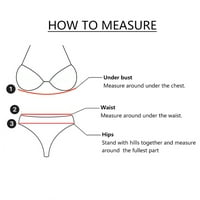 Tankini kupanje za žene Žene čipke UP UP Bikini Top Push Up Gornji Halter Retro kupaći kupaći kostim