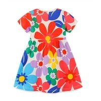 Aolyty devojke za djevojke Ljetna odjeća cvjetne haljine 3T