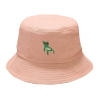 pxiakgy kašika za žene muški i ženski modni modni sunčani ribar šešir na kapu na otvorenom hat ružičasta + jedna veličina