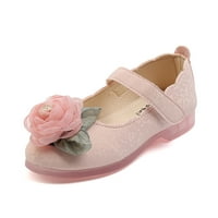 DMQupv Veličina dječje cipele Dječje djevojke Dječje cvjetne princeze kožne sandale cipele za bebe tople