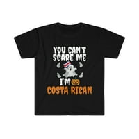 Ne mogu se uplašiti da sam kosta Rican Unise majica S-3XL Halloween Costa Rica