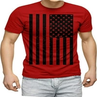 Majica velike američke zastave drveća