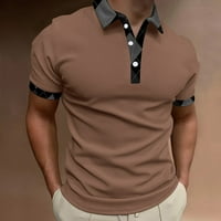 Kneelentne muške polo majice kratki rukav muški polo majice redovna fitnadna modna majica za ljeto