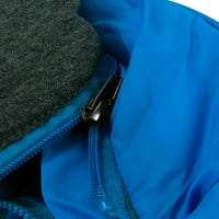 Muška puffer mjehurića dolje odjeća sa kapuljačom sa kapuljačom zimski topli prekrivani podstavljeni