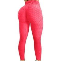 Shpwfbe Duksevi ženska pantalone za žene mjehuriće dizanje fitness trčanje visoki struk