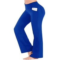 Aturuste ženske casual bahu joge hlače visokog struka elastične gamaše modne rastezanje temmy kontrole